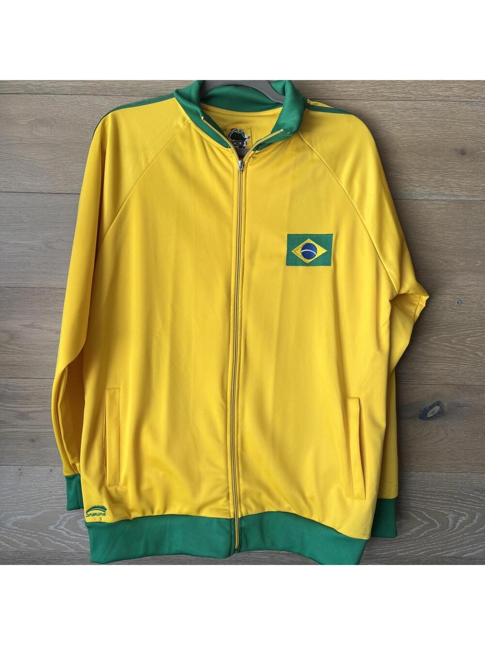 Jaguar 2010 World Cup Brasil Track Jacket Full Zip Men’s Size XL